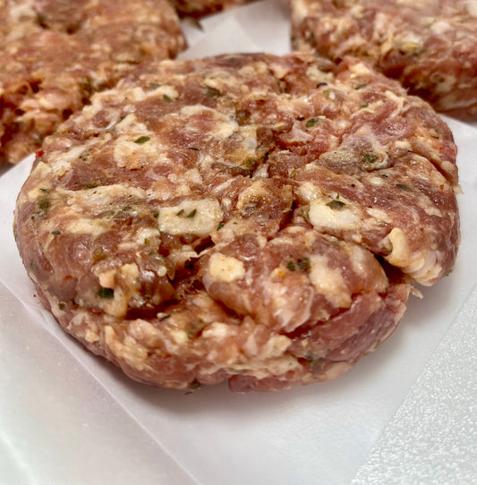 Burger de cerdo gourmet