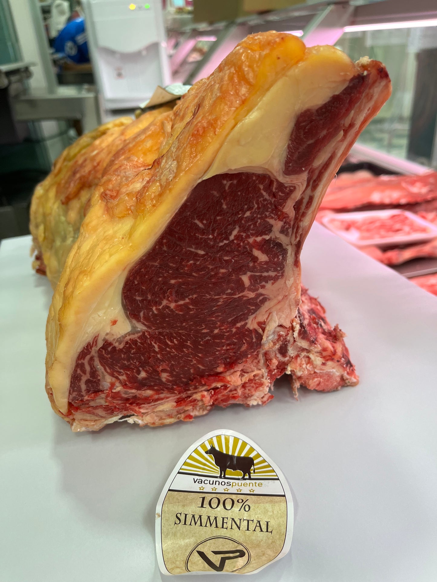Chuletón de vaca Simmental