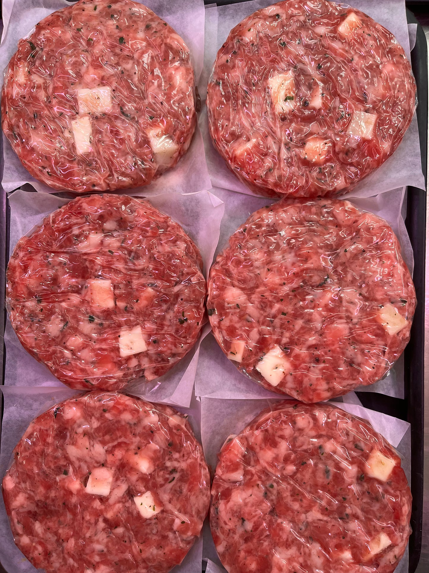Burger cerdo con trufa y queso